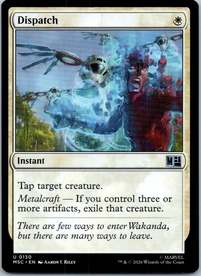 Dispatch U Commander: Marvel Super Heroes 130 NM