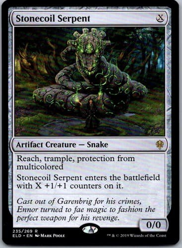 Stonecoil Serpent R PPELD #235 NM MTG Magic