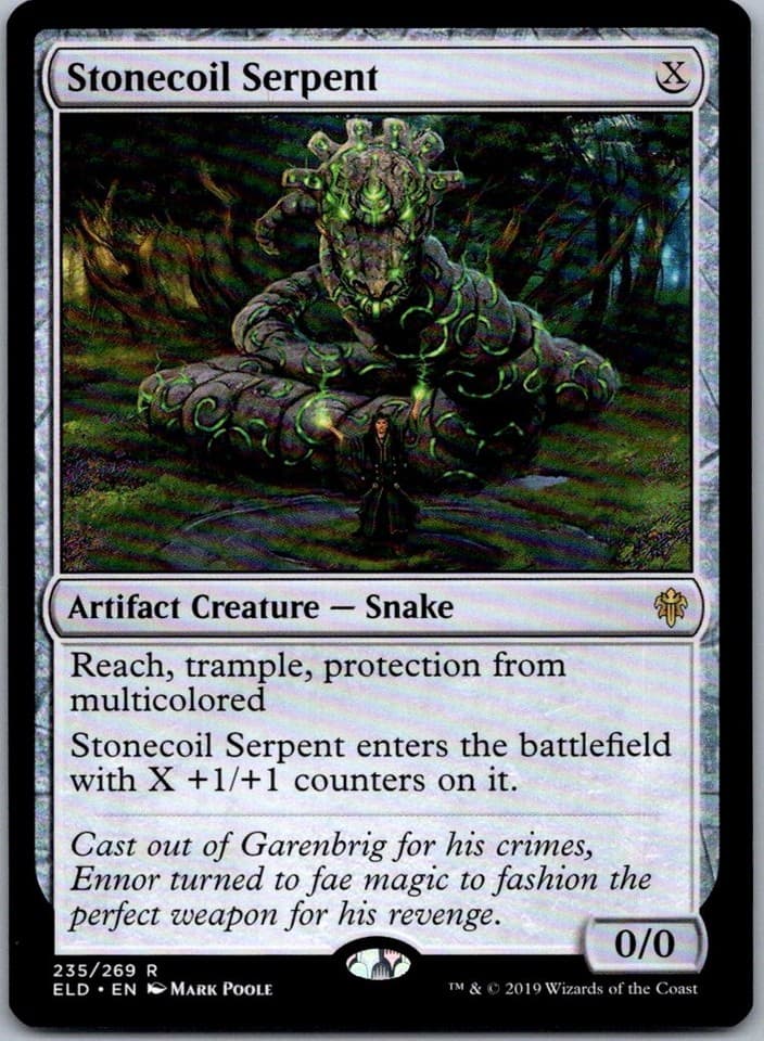 Stonecoil Serpent R PPELD #235 NM MTG Magic