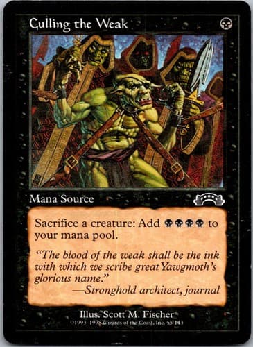 Culling the Weak C EXO #55 NM MTG Magic