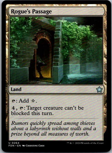 Rogue's Passage U C20 #303 NM MTG Magic