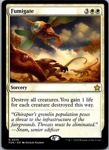 Fumigate R KLD #15 NM MTG Magic