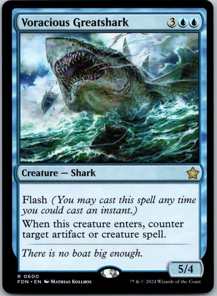 Voracious Greatshark R Foundations 600 NM