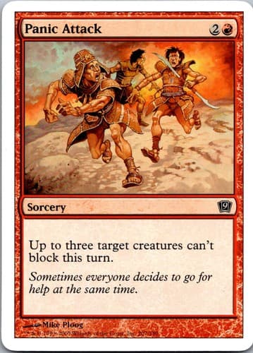 Panic Attack C 9ED #207 NM MTG Magic