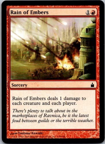 Rain of Embers C RAV #138 LP MTG Magic