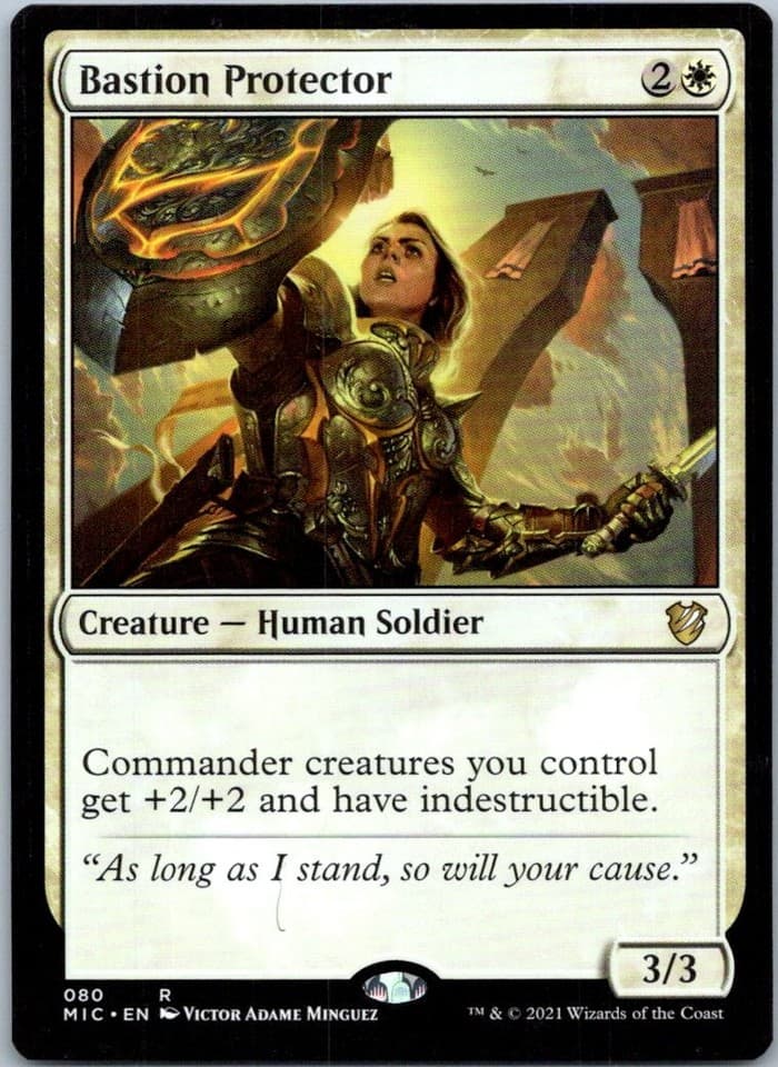 Bastion Protector R Commander: Innistrad: Midnight Hunt 80 NM