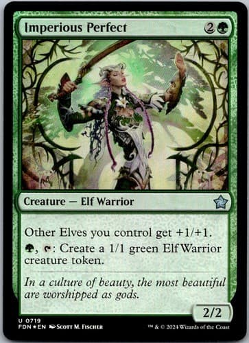 Imperious Perfect R EMA #173 NM MTG Magic
