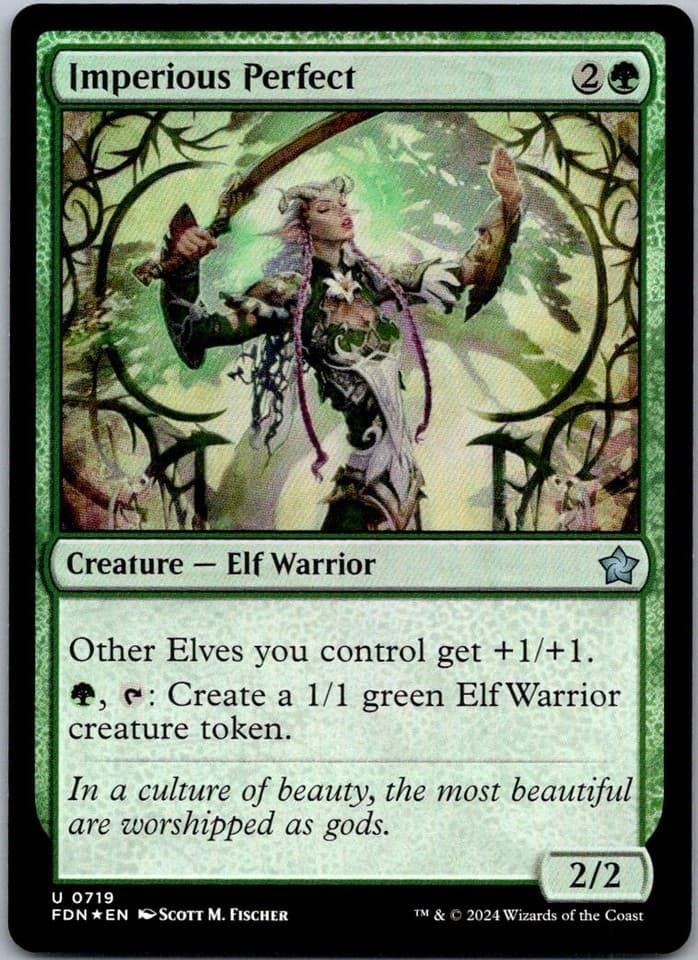 Imperious Perfect R EMA #173 NM MTG Magic