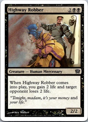 Highway Robber C 9ED #138 NM MTG Magic