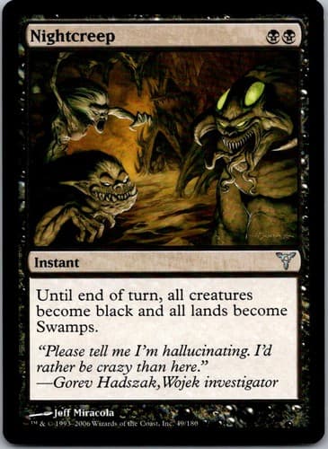 Nightcreep U DIS #49 NM MTG Magic
