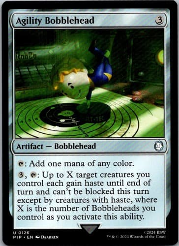 Agility Bobblehead U PIP #126 LP MTG Magic