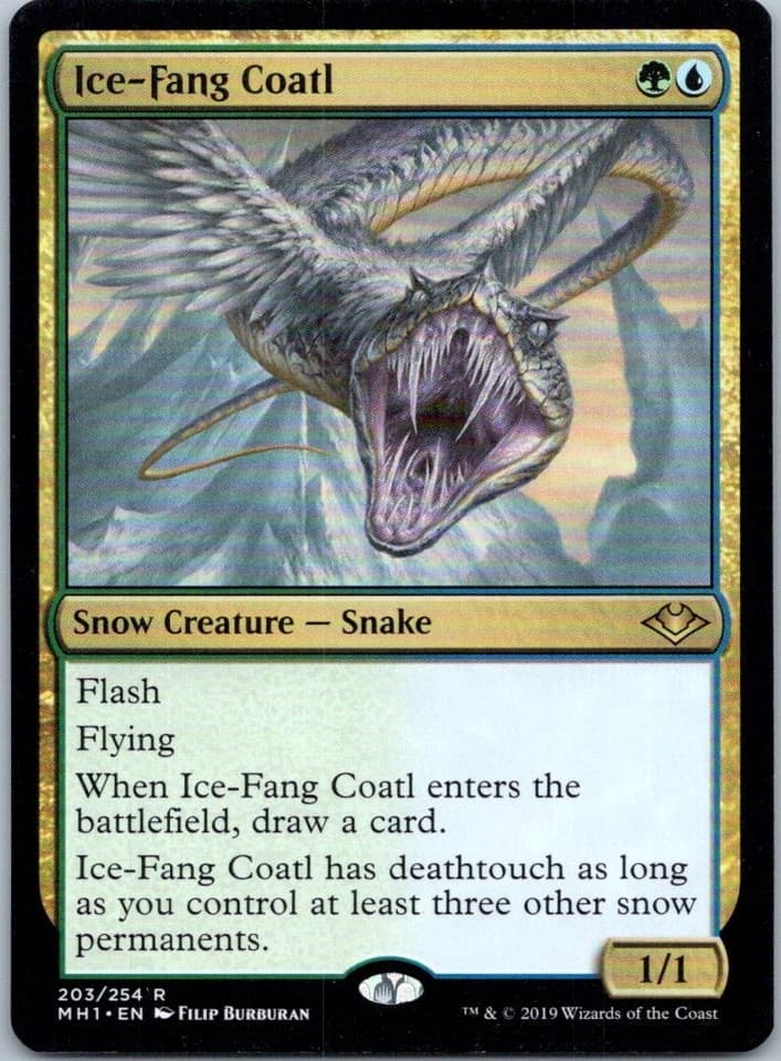 Ice - Fang Coatl R Modern Horizons 203 NM