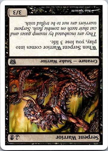 Serpent Warrior C 9ED # NM MTG Magic