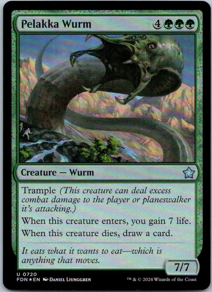 Pelakka Wurm () U Foundations 720 NM