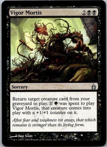 Vigor Mortis U RAV #111 NM MTG Magic