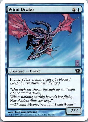 Wind Drake C 9ED #112 NM MTG Magic