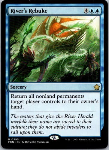 River's Rebuke R PRE #71 NM MTG Magic