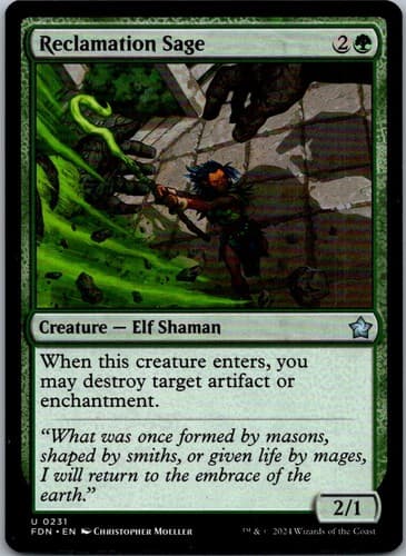 Reclamation Sage U CMA #140 NM MTG Magic