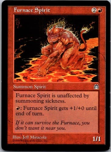 Furnace Spirit C STH # NM MTG Magic