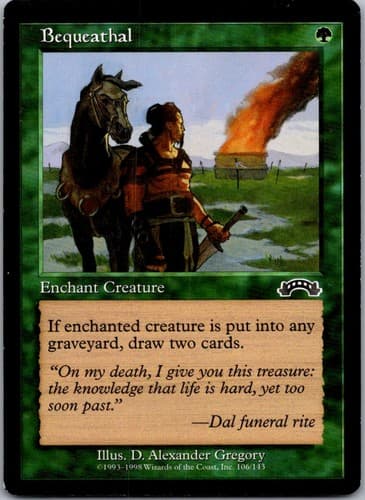Bequeathal C EXO #106 NM MTG Magic