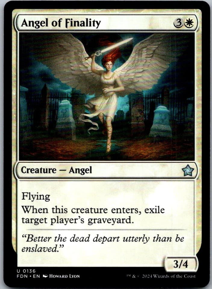 Angel of Finality R C20 #75 NM MTG Magic