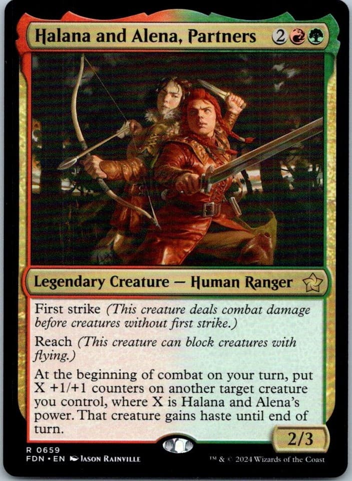 Halana and Alena, Partners R Foundations 659 NM