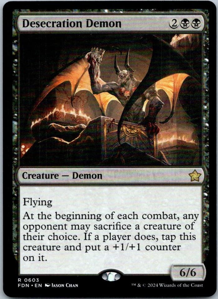 Desecration Demon R Foundations 603 NM