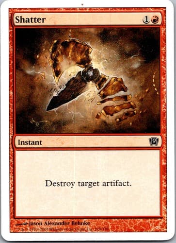 Shatter C 9ED # NM MTG Magic