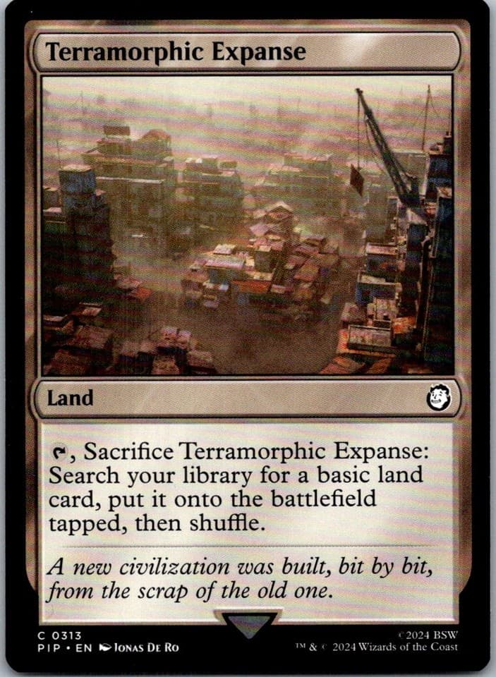 Terramorphic Expanse C PIP #841 LP MTG Magic