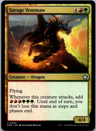 Savage Ventmaw U SCD #240 NM MTG Magic