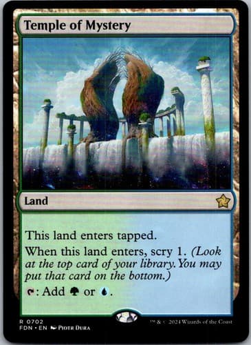 Temple of Mystery R NCC #434 NM MTG Magic