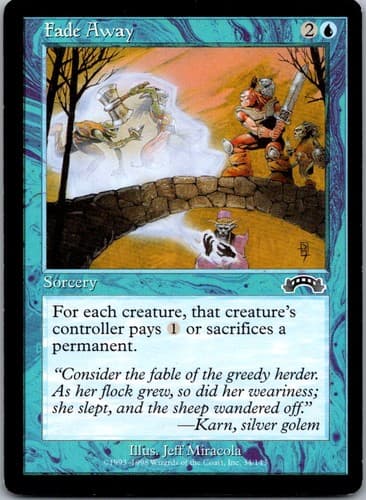 Fade Away C EXO #34 NM MTG Magic
