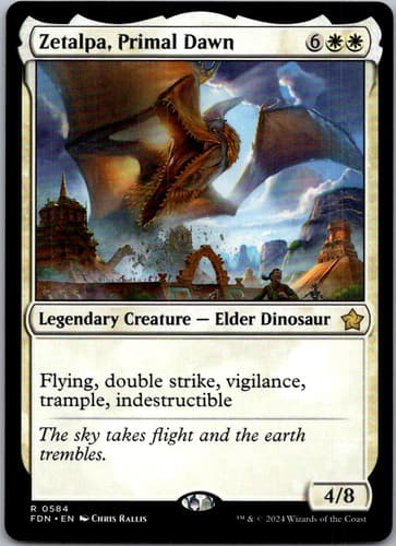 Zetalpa, Primal Dawn R GN2 #15 NM MTG Magic