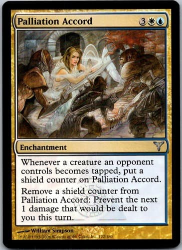 Palliation Accord U DIS #122 NM MTG Magic