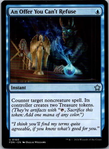 An Offer You Can't Refuse U SNC #51 NM MTG Magic