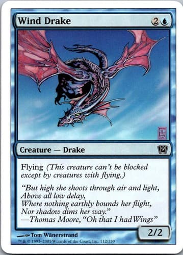 Wind Drake C 9ED #112 NM MTG Magic