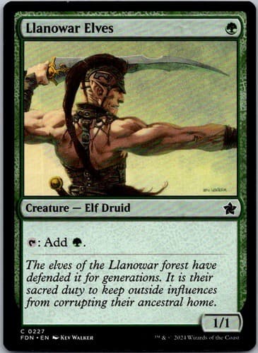 Llanowar Elves C 10E #274 NM MTG Magic