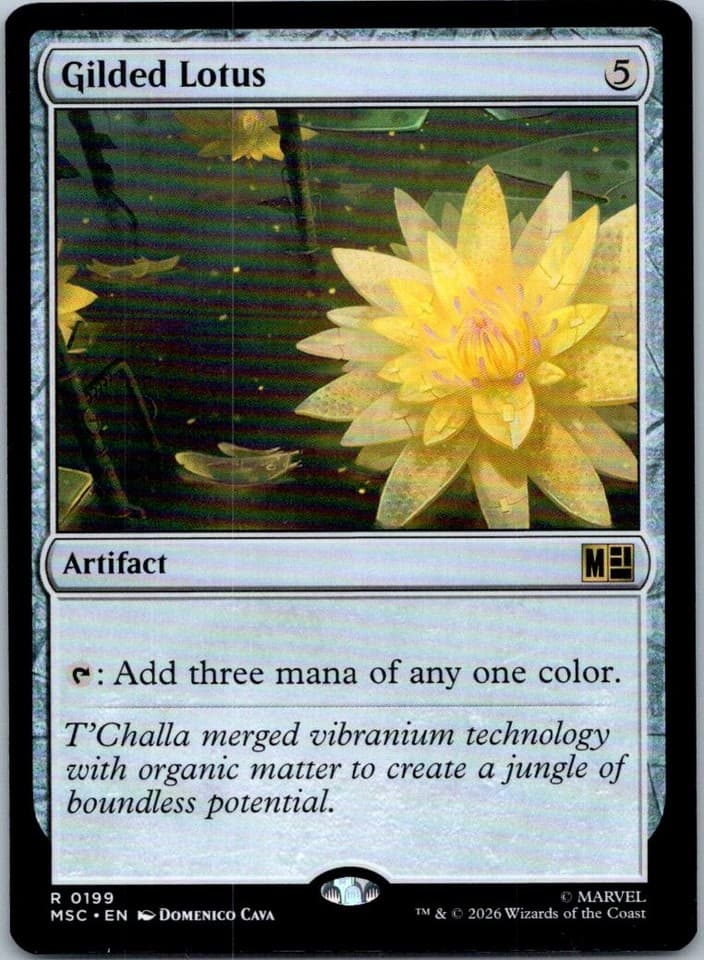 Gilded Lotus R Commander: Marvel Super Heroes 199 NM