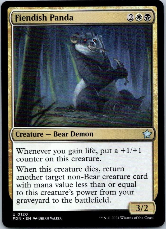 Fiendish Panda U Foundations 120 NM