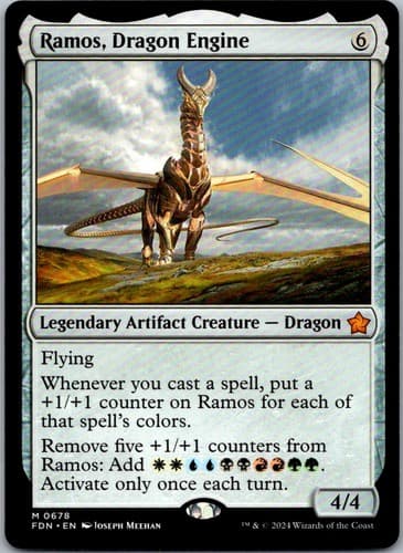 Ramos, Dragon Engine M BRR #47 LP MTG Magic