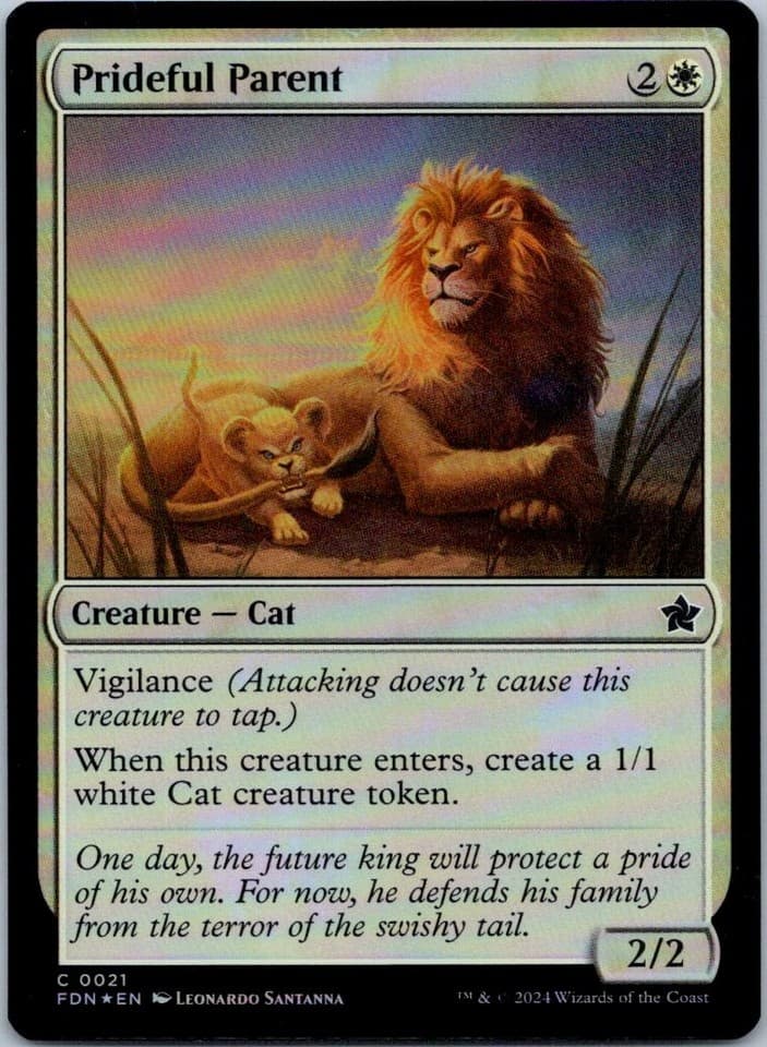 Prideful Parent C Foundations 21 NM