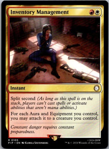 Inventory Management R PIP #633 LP MTG Magic