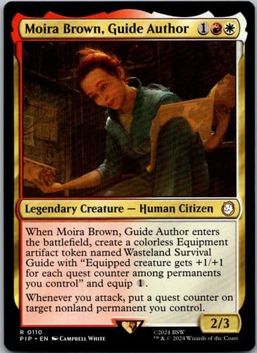 Moira Brown, Guide Author R PIP #638 LP MTG Magic