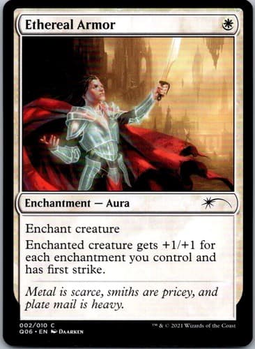 Ethereal Armor C WOC #67 NM MTG Magic