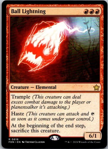 Ball Lightning R M10 #125 LP MTG Magic