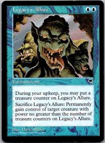 Legacy's Allure U TMP #71 LP MTG Magic