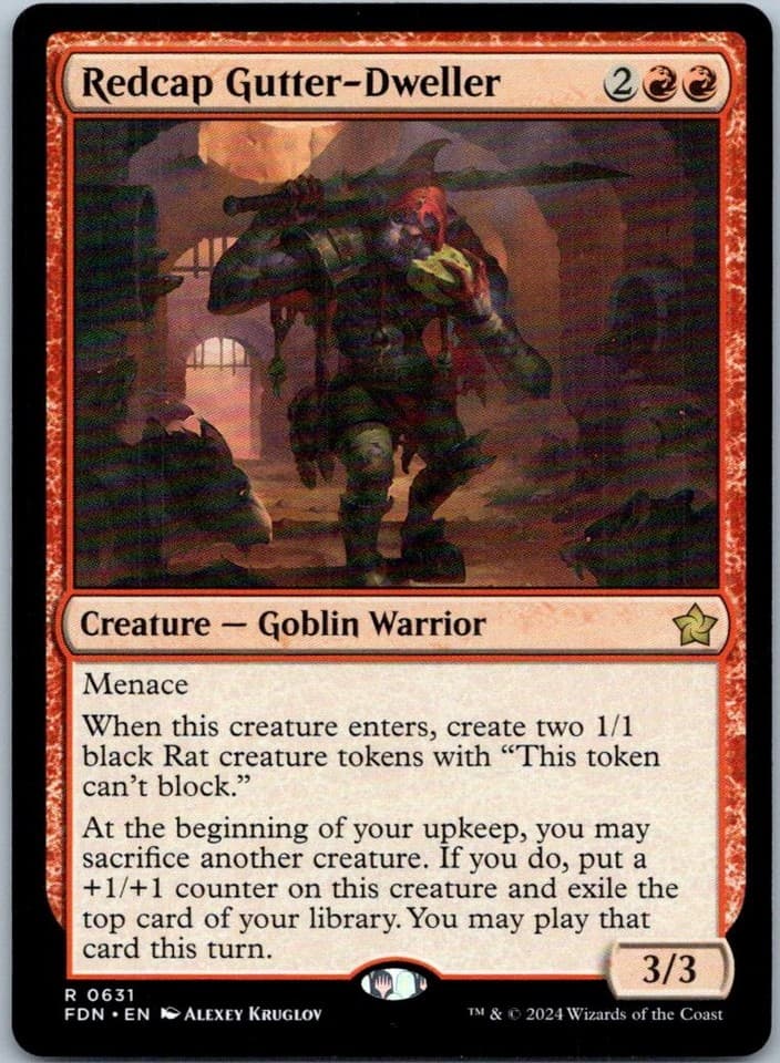 Redcap Gutter - Dweller R Foundations 631 NM