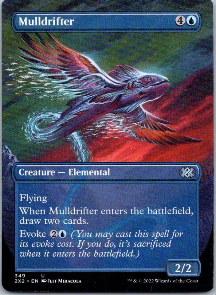 Mulldrifter (Borderless) U Double Masters 2022 349 NM