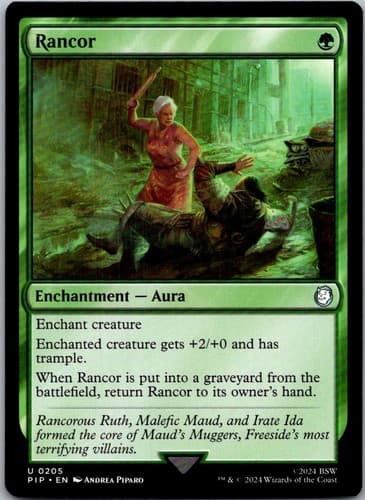 Rancor U PIP #733 LP MTG Magic