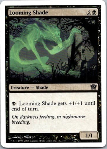 Looming Shade C 9ED #142 NM MTG Magic